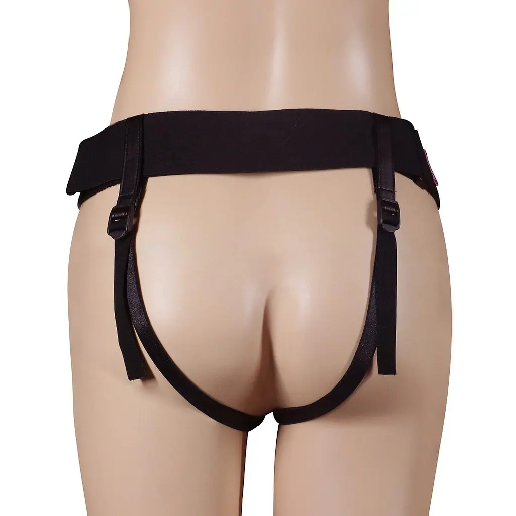 Страпон порожнистий LoveToy Unisex Hollow Strap-On Rodeo G 20.3 см тілесний - фото 4