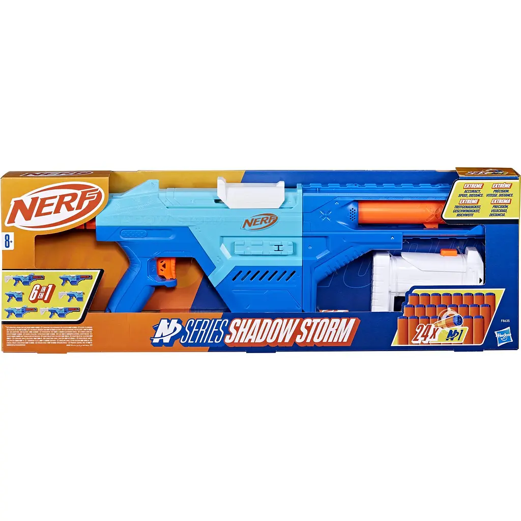 Бластер іграшковий Hasbro Nerf N Series Shadow Storm (F8635) - фото 6