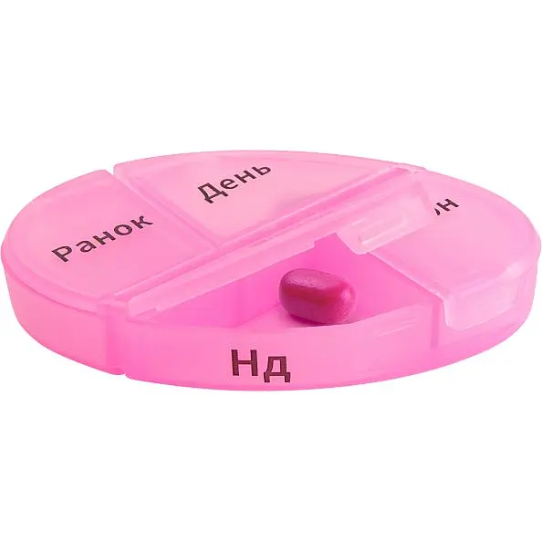 Органайзер для таблеток MBM My Home PC-04, 7 днів 12х9.6х6 см зелений (PC-04 GREEN) - фото 4