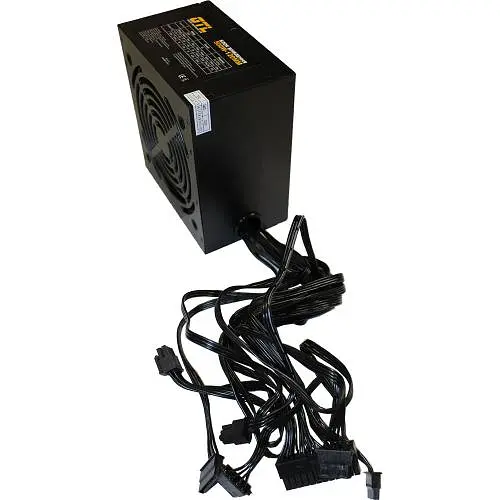 Блок питания 500 Вт, GTL, Black, 120 мм, 2xMolex/4xSATA/1x6-pin/1x4+4-pin/1x20+4-pin, защита SCP/OCP/OVP/UVP (GTL-500-120) - фото 3
