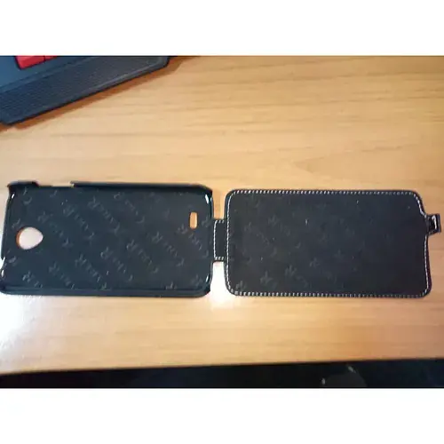 Чохол Carer Base для Lenovo A850 фліп чорний - фото 3