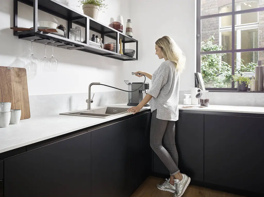 Змішувач для кухні Hansgrohe Talis M54 з висувним душем chrome 72845000 - фото 4