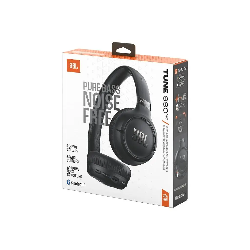 Навушники JBL Tune 680 NC Black (JBLT680NCBLK) - фото 10