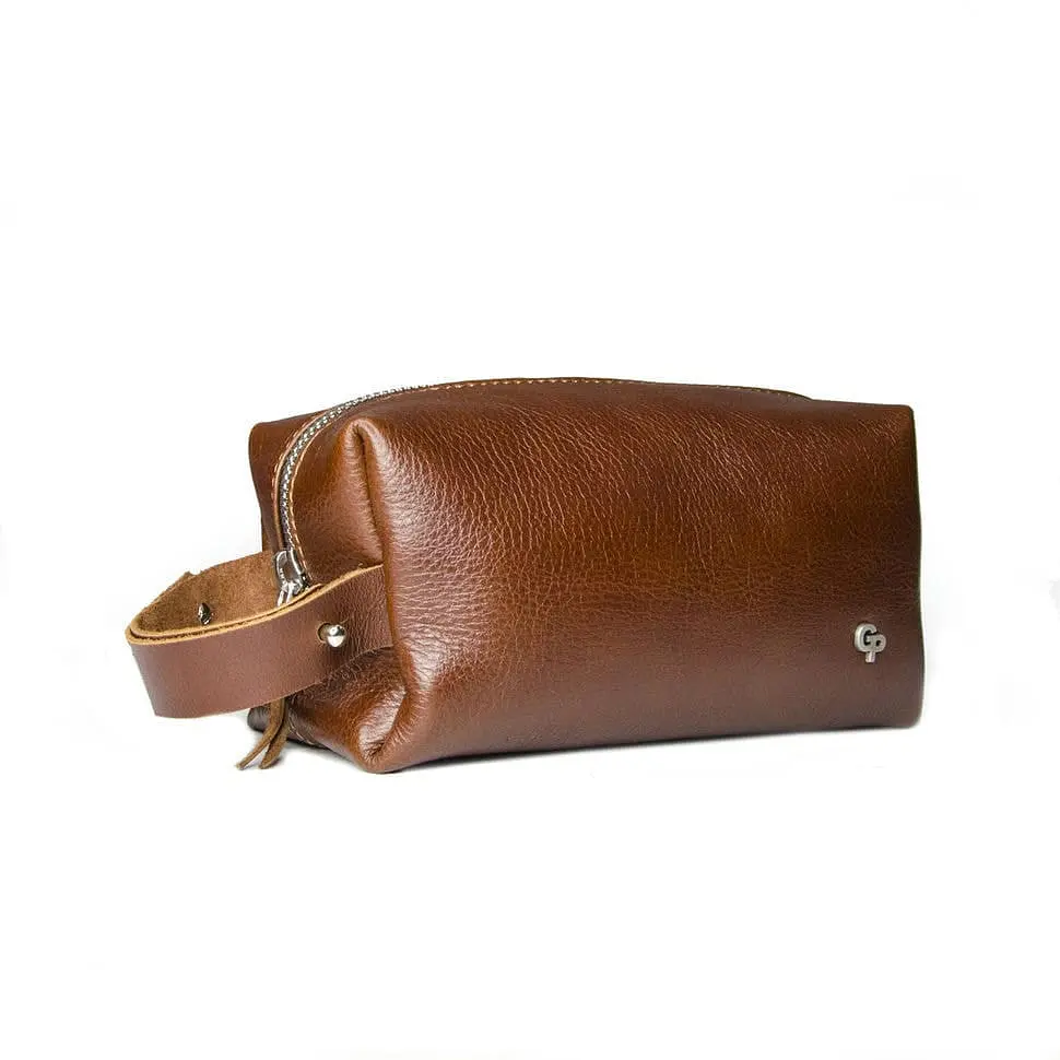 Мужской несессер косметичка GRANDE PELLE 9.5х18х9.5 см acs0032154 - фото 3