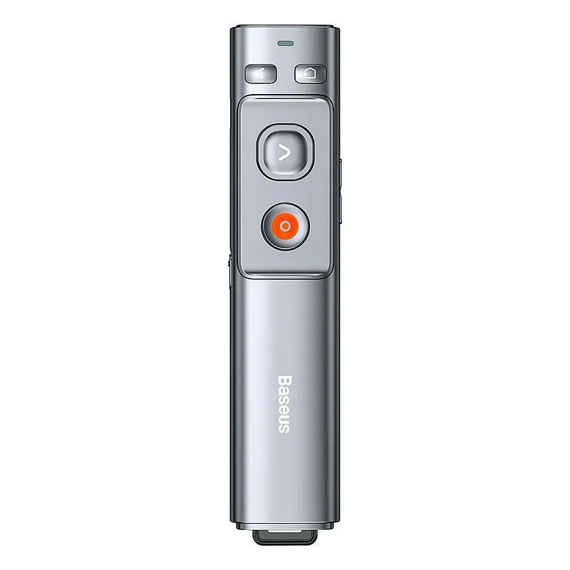 Розумна указка Baseus Orange Dot Wireless Presenter (Red Laser), 100m, USB/Type-C Receiver|
