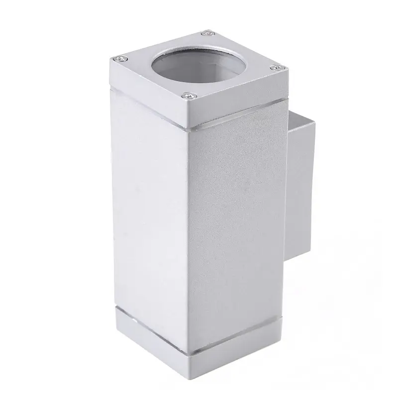 Світильник Brille вуличний фасадний AL-16 2x50W GU10 SILVER - фото 5