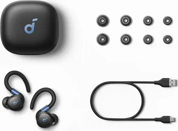 TWS Anker SoundCore Sport X20 Black (A3968G11) UA - фото 7