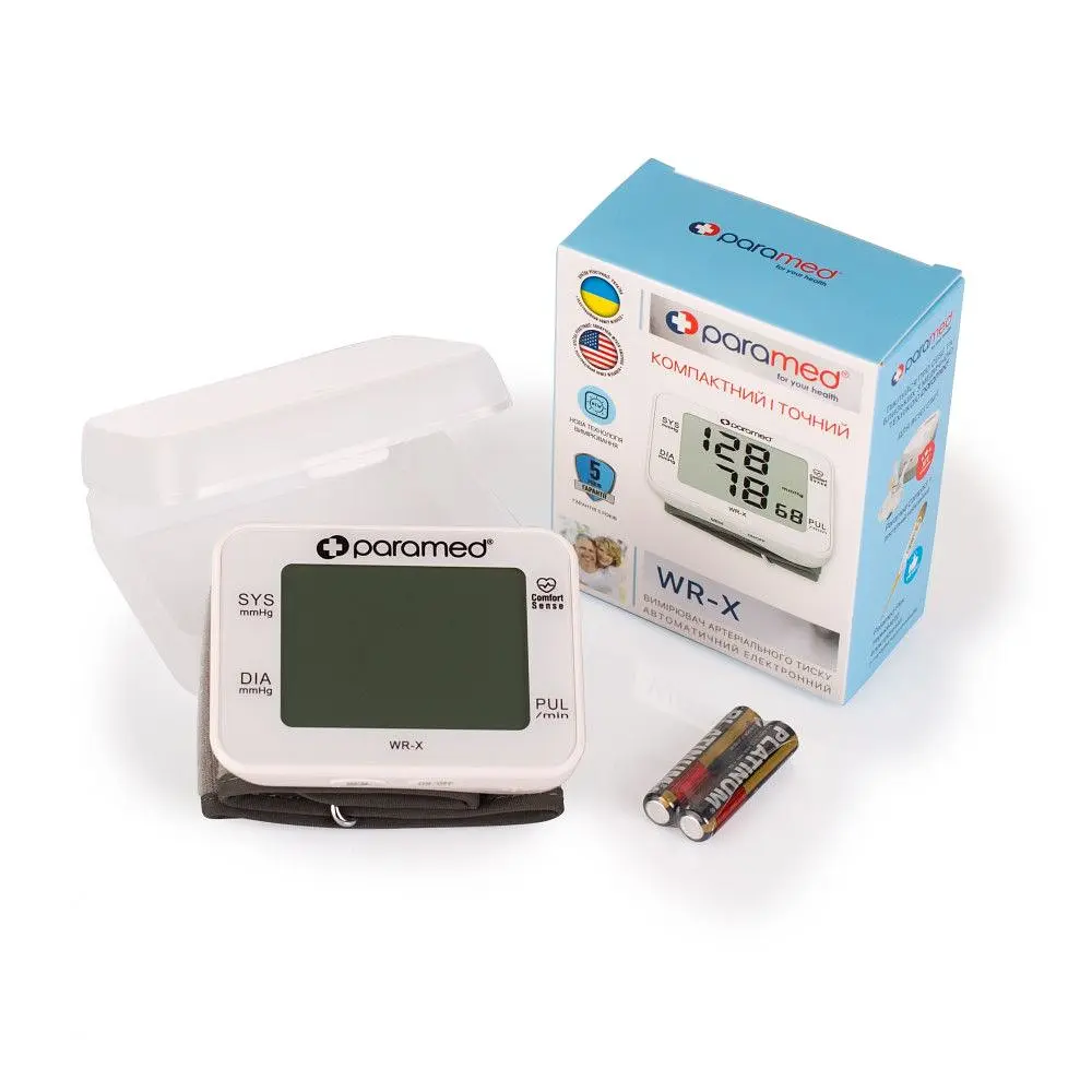 Тонометр Paramed WR-X автоматический на запястье - фото 2