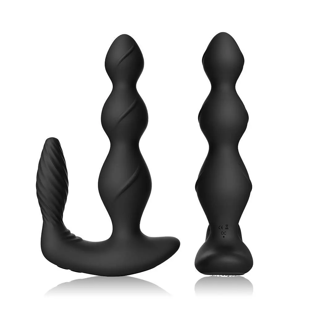 Стимулятор простати B - Series Joy Maxfun, 17 см (чорний)