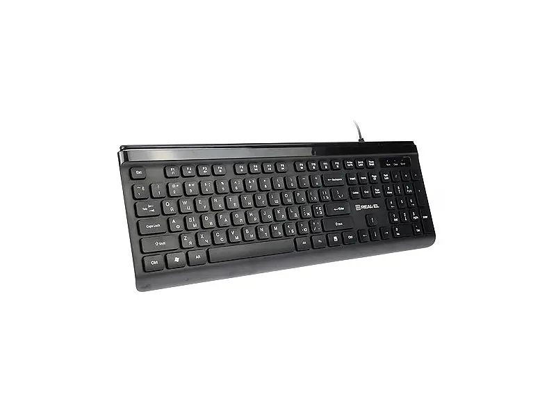 Клавіатура REAL-EL Comfort 7085 Black USB (EL123100032) - фото 2