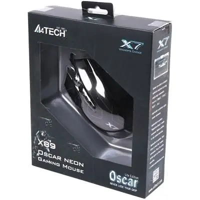 Мишка A4Tech X89 Black (4711421945059) - фото 4