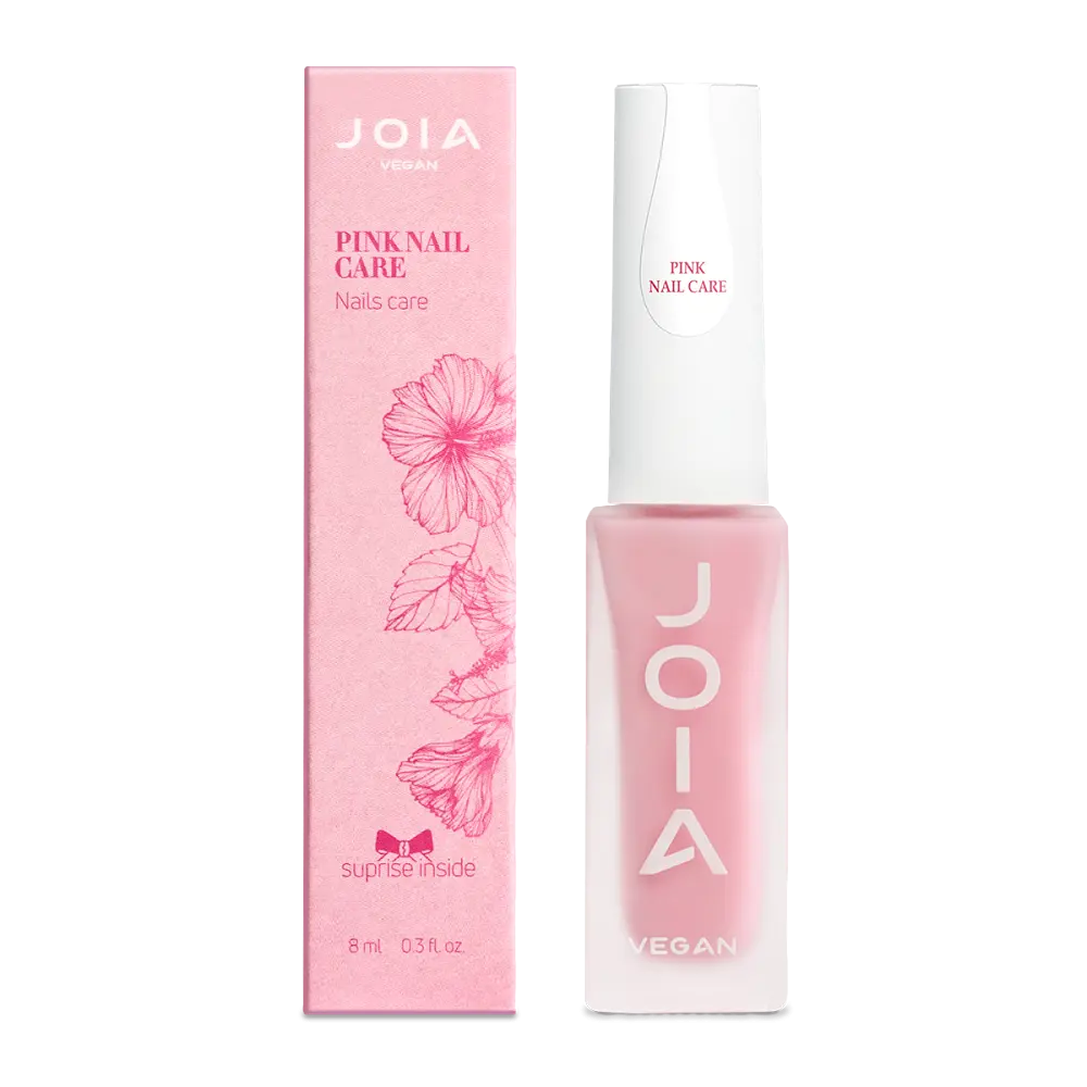 Зміцнююче базове покриття для нігтів Pink Nail Care JOIA vegan 8 мл - фото 2