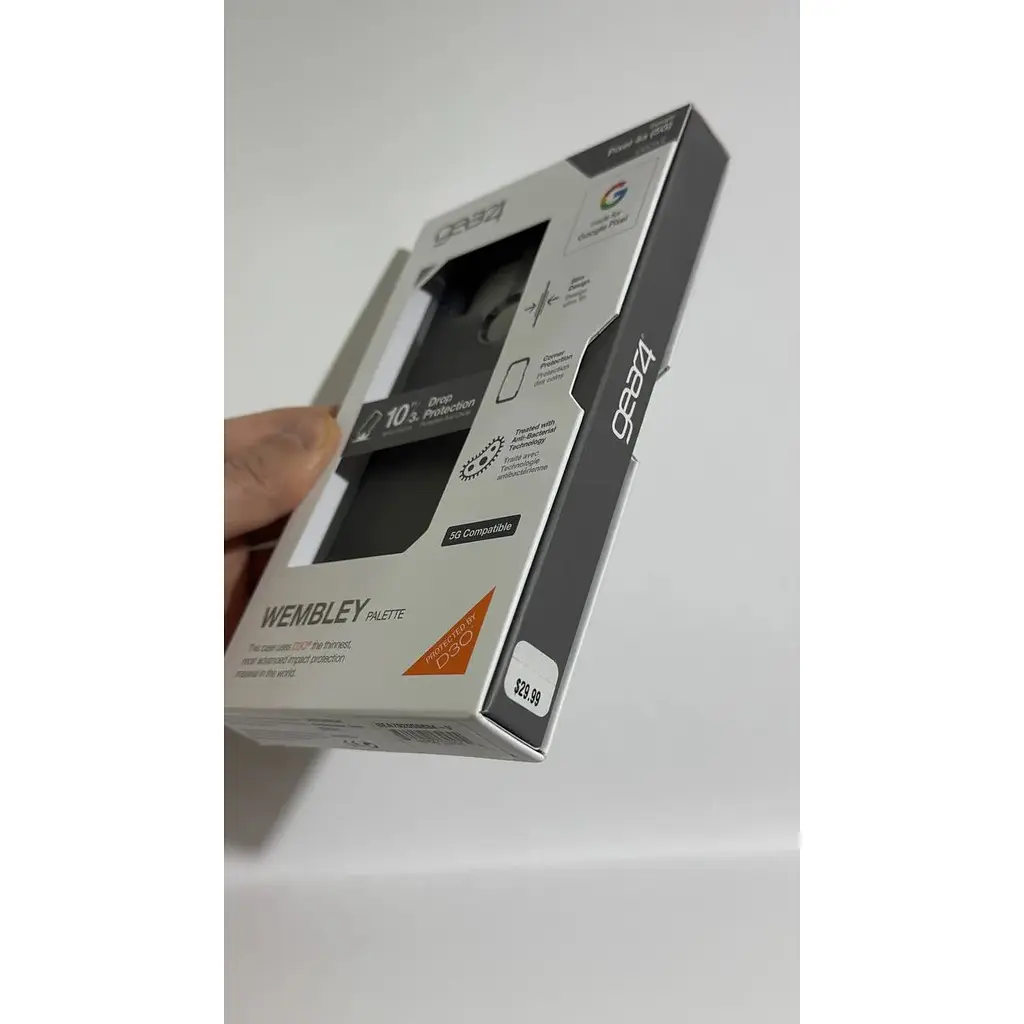 Протиударний силіконовий чохол Gear4 Wembley Palette для Google Pixel 4a 5G (6.2") Smoke - фото 3