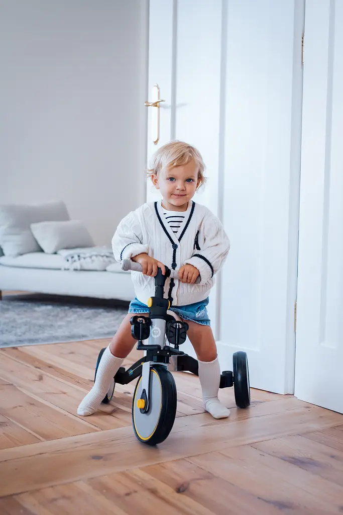 Дитячий біговел-велосипед MoMi LORIS 4 в 1, рожевий (ROBI00039) - фото 3