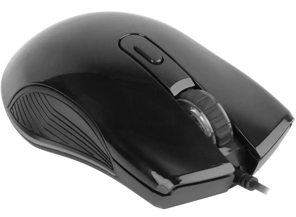 Мышь Vinga MSG-110 USB Black (MSG-110 Black) - фото 2