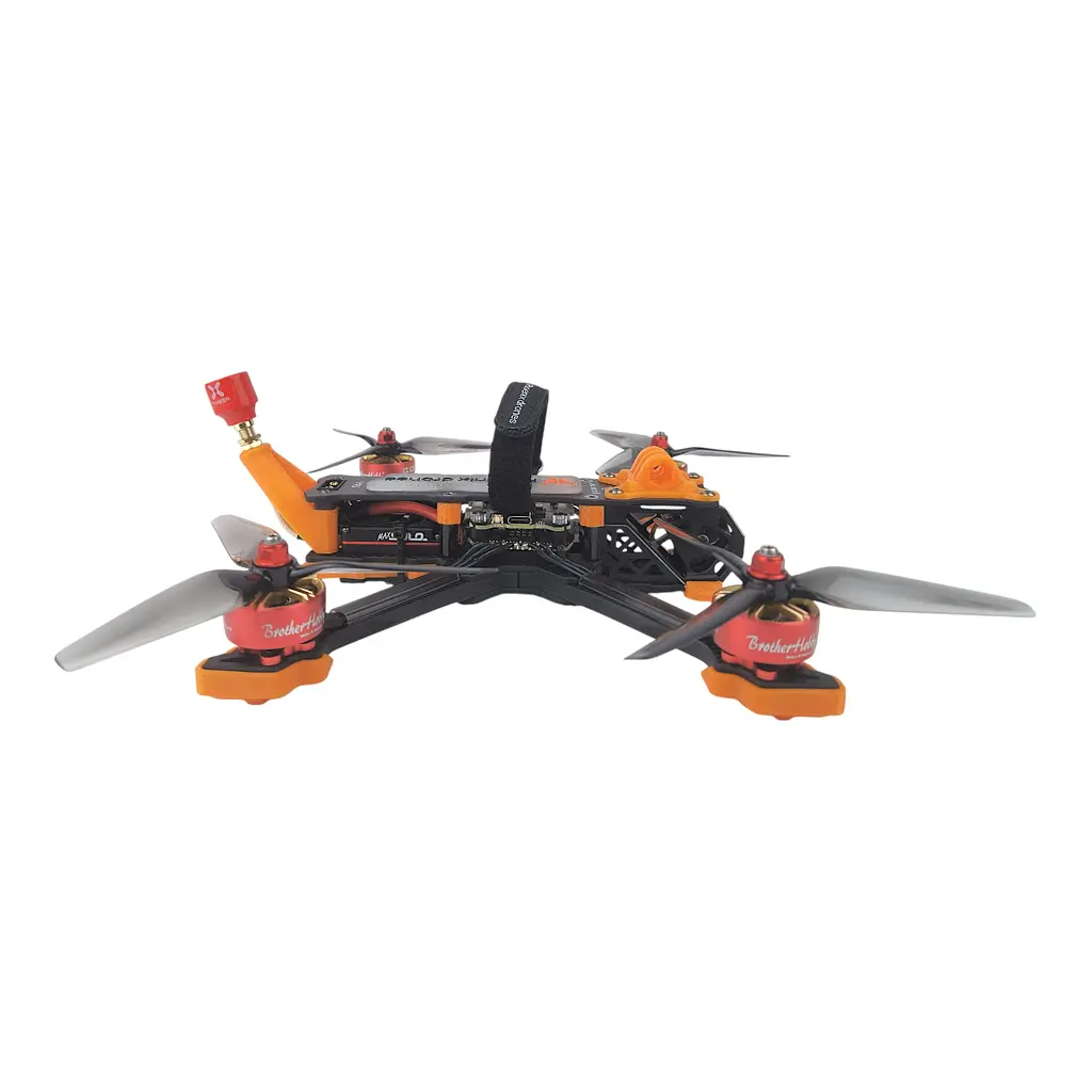 Дрон Phoenix drones Ember5 ELRS 2.4 analog із двигунами GOM 2207.5 та карбоновою рамою - фото 5