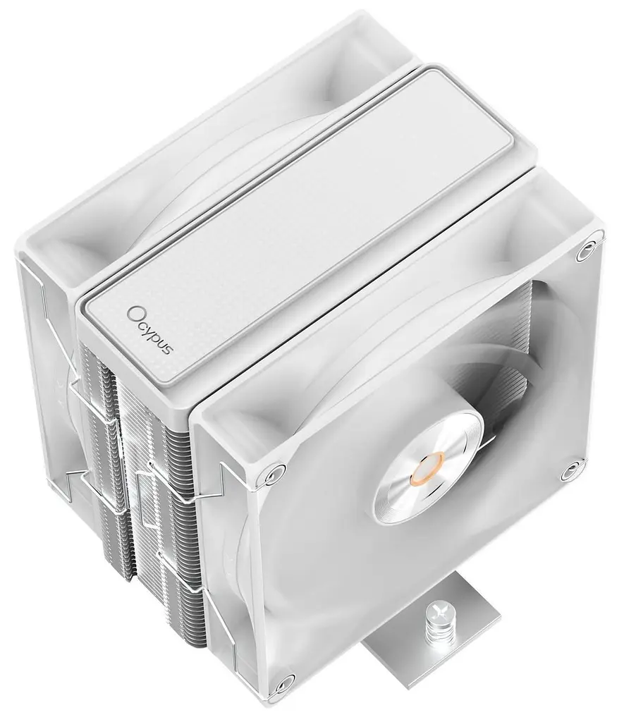 Кулер для процесора OCYPUS DELTA A40 ELITE WH DUAL FAN (DELTA-A40-WH2NNWN00X-GL) - фото 5