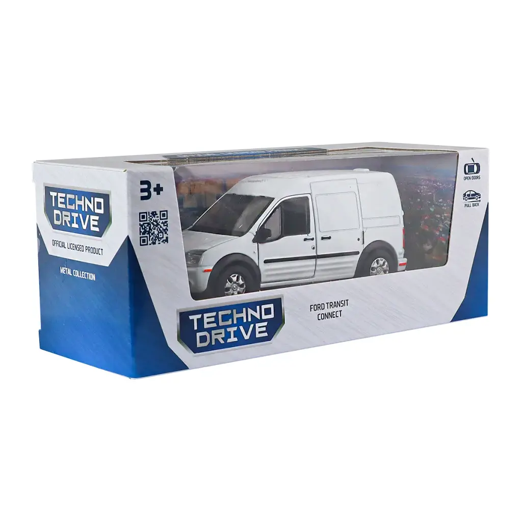 Автомодель - Ford Transit Connect (білий) - фото 6