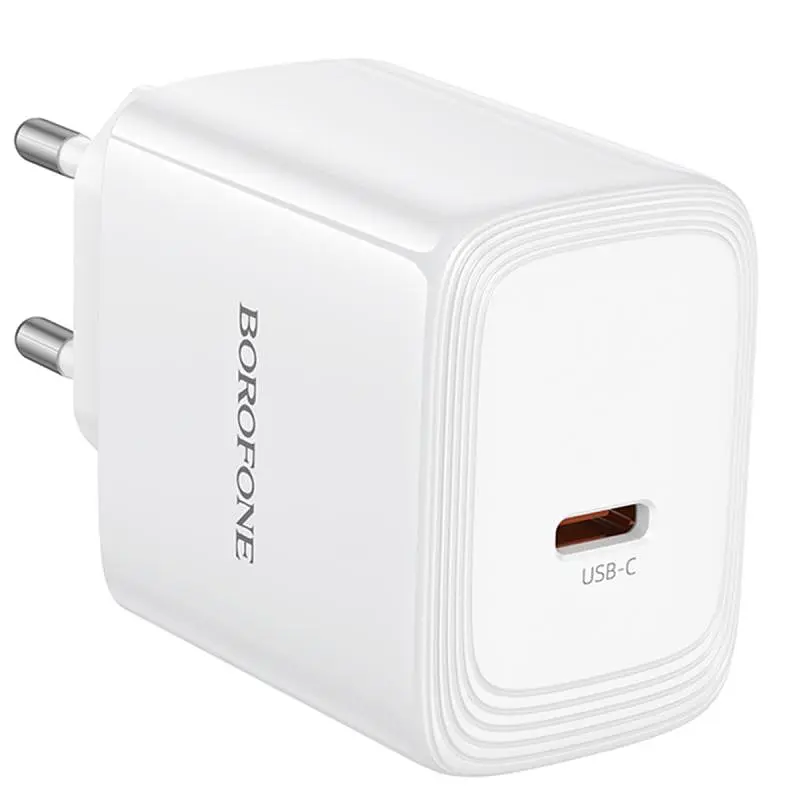 СЗУ Borofone BN33 Fuente PD40W (1USB-C) White - фото 5