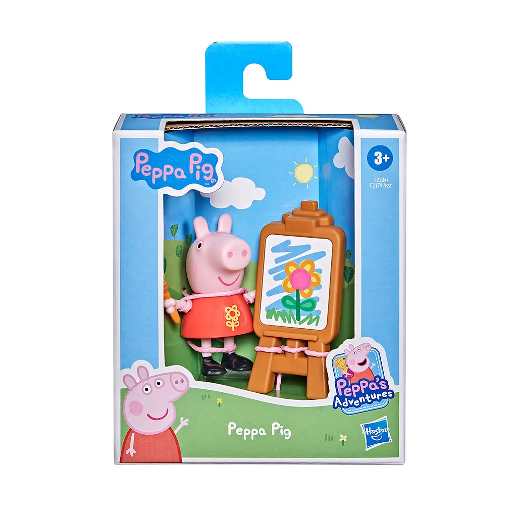 Фігурка Peppa Pig Веселі друзі Пеппа з мольбертом (F2204) - фото 2