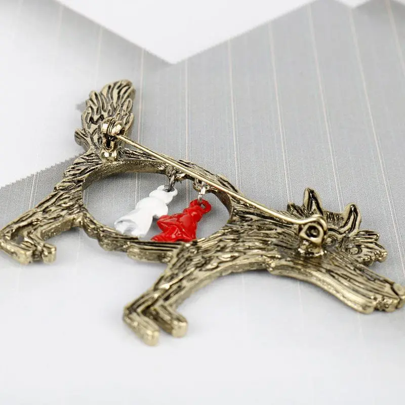 Брошь Волк с Красной Шапочкой (4946912) - фото 4