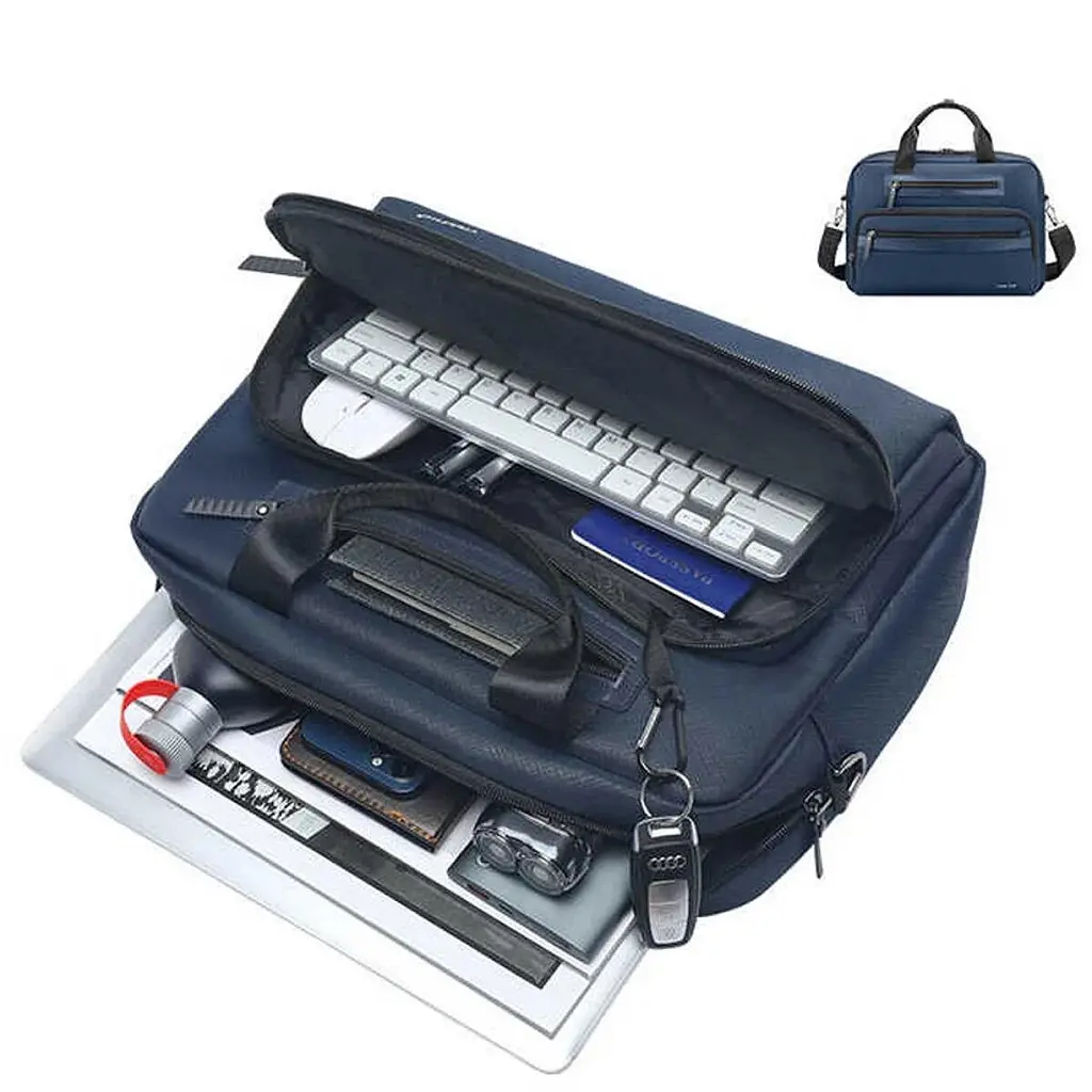 Сумка для ноутбука Tigernu T-L5207 14 Blue - фото 3