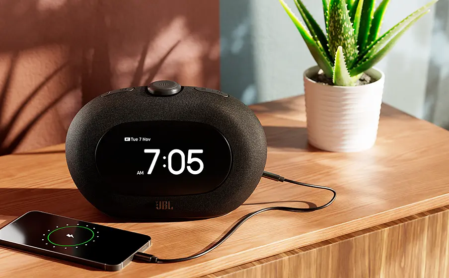Бездротова акустика з настільним годинником JBL Horizon 3 (JBLHORIZON3BLK) чорна - фото 9