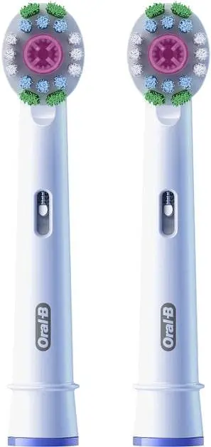 Насадка для зубної електрощітки Braun Oral-B Pro 3D Білий EB18pRX (2 шт.) - фото 2