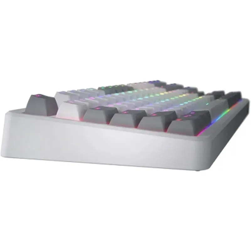 Клавіатура Hator Rockfall 3 Mecha TKL QMK/VIA Orange Wireless White (HTK851UA) - фото 5