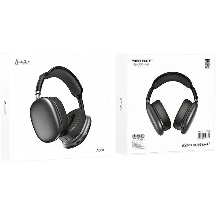 Навушники Avantis A600 Bluetooth Cool Shadow сірі - фото 5