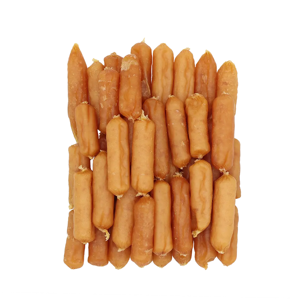 Ласощі для собак SNAPPY DOG SNACKS SAUSAGES Сосиски з курки, 500 г - фото 5