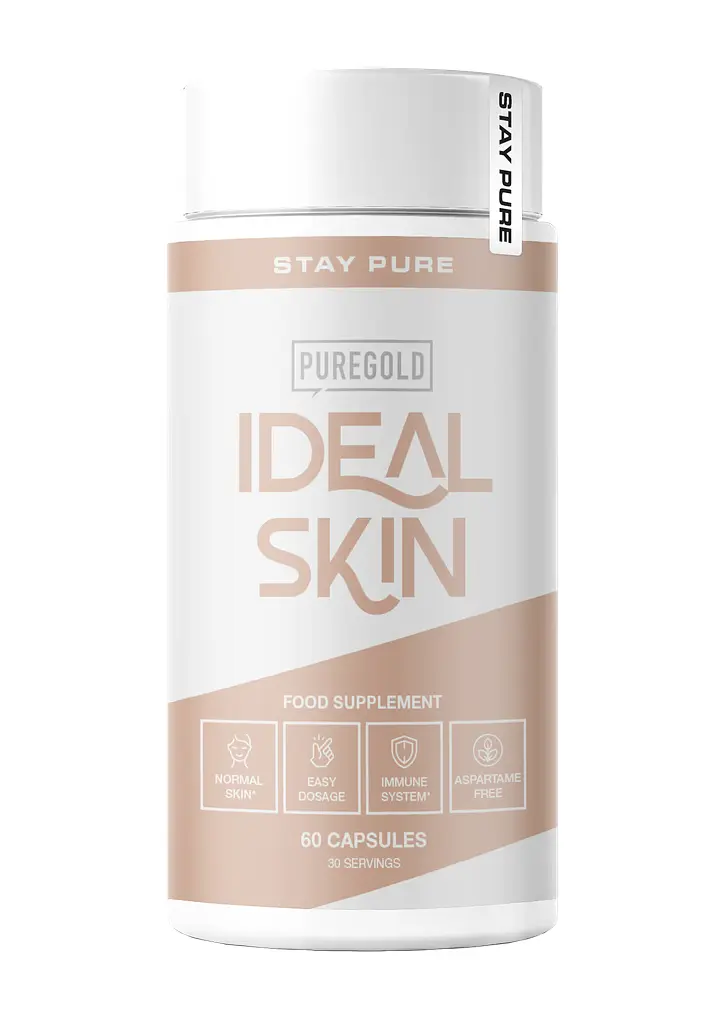 Супероксиддисмутаза з Вітаміном С для Здоров’я Шкіри Ideal Skin - 60 капсул