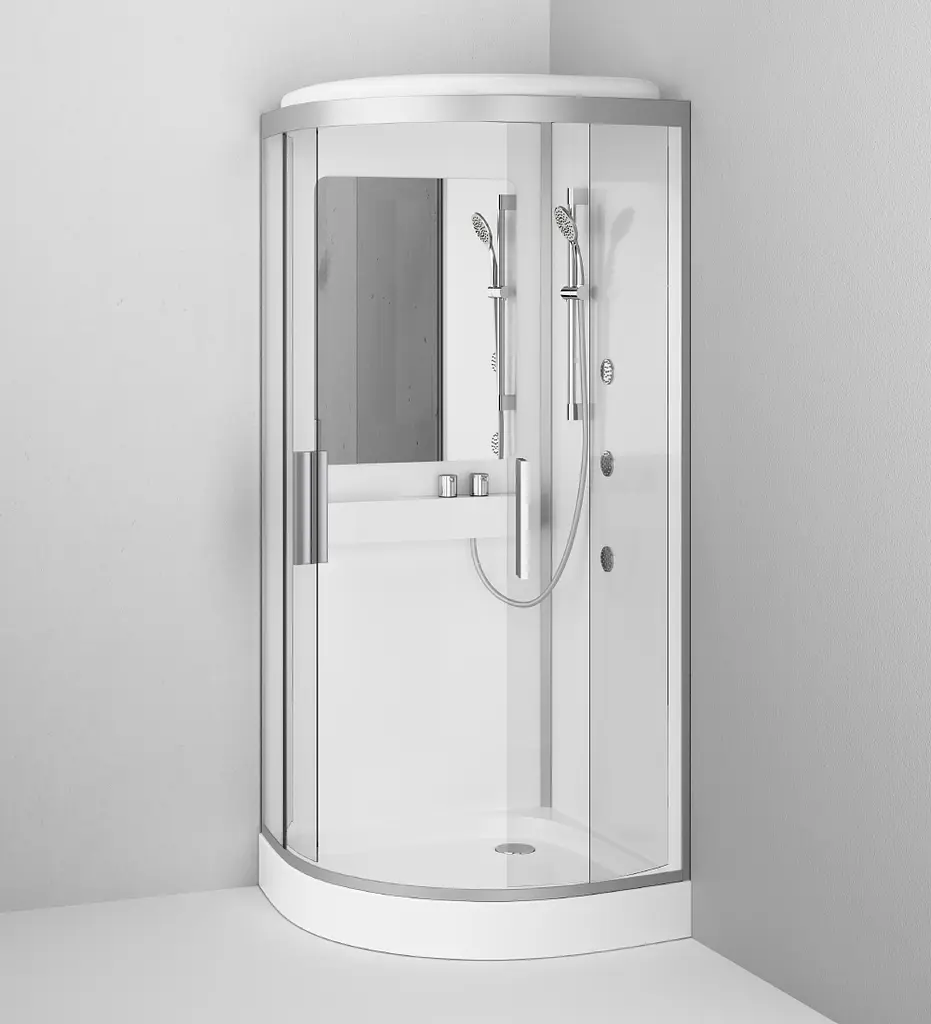 Гідромасажний бокс Am Pm Like 90x90 W80C-019-090MTA - фото 6
