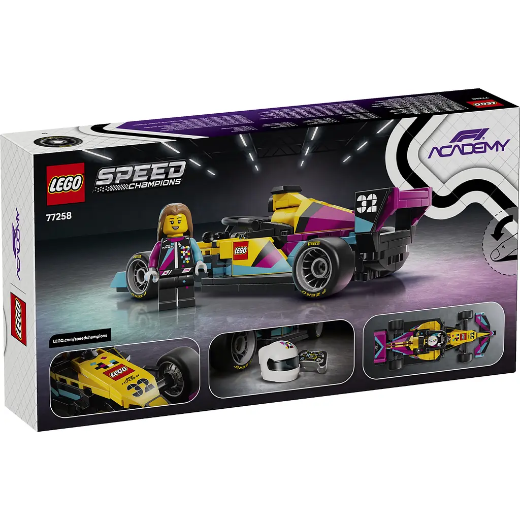 Конструктор LEGO F1 Academy Гоночний автомобіль (77258) - фото 3