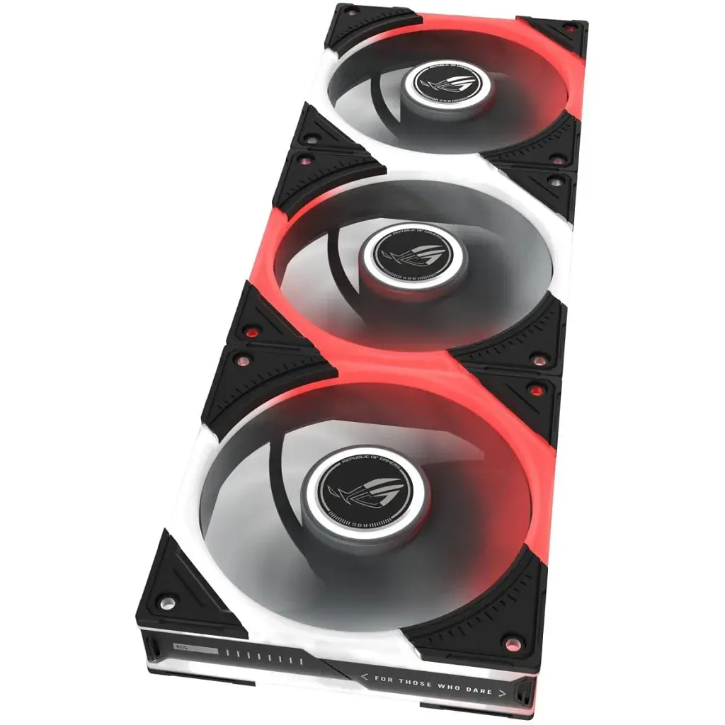 Кулер до корпусу ASUS ROG Eurux GR120 FAN ARGB Reverse Black 3in1 (90DA00K0-B09020) - фото 5
