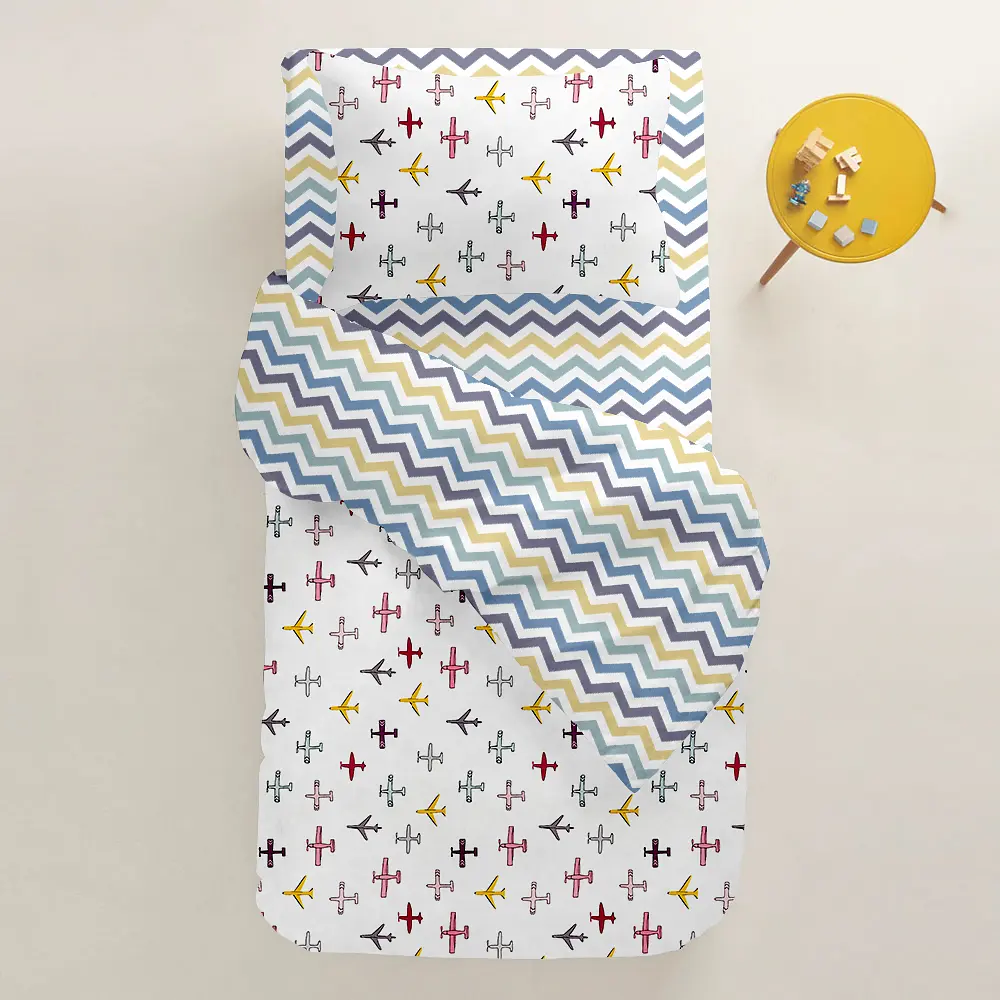 Набір наволочок Cosas Airplane 40х60 см білий (SetPillow_AirplaneColor_40x60) - фото 4