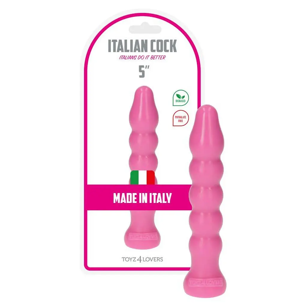 Анальна пробка Toyz4lovers Gaio 13 см рожевий - фото 4