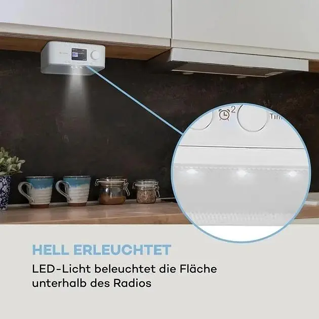 Кухонное радио Auna Sound Maötre DAB Küchenradio (10037437) - фото 3
