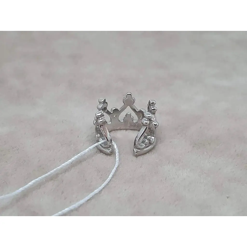 Срібна сережка-кафф на хелікс Ірій Корона. 4760 - фото 3