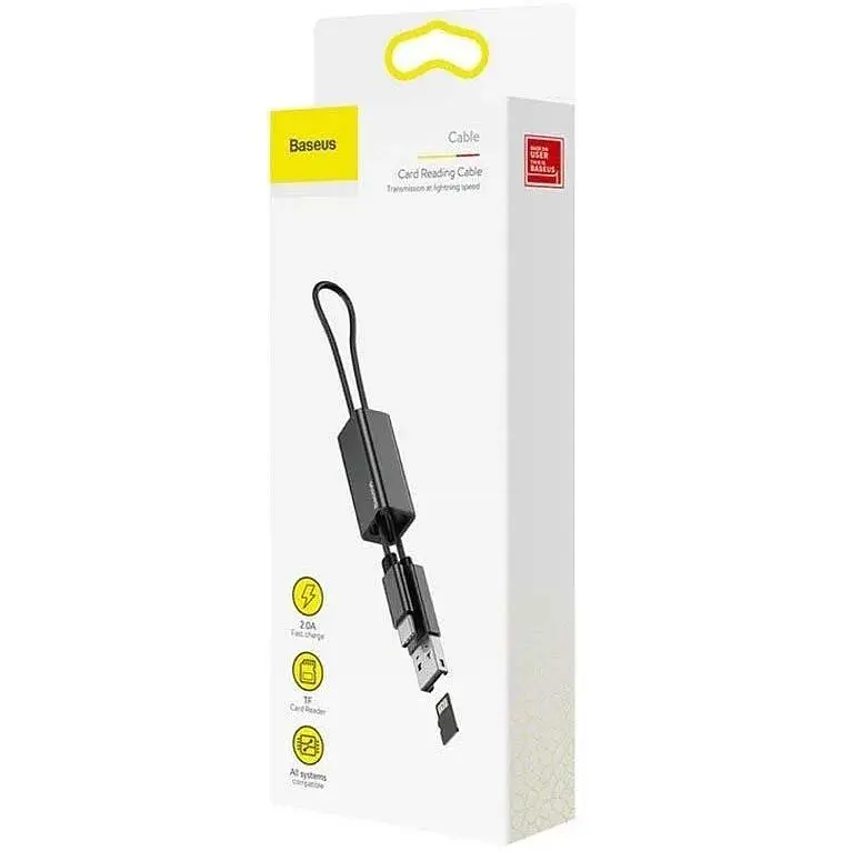 Кабель-перехідник Baseus USB to Type-c Pendant Card Reader - фото 2