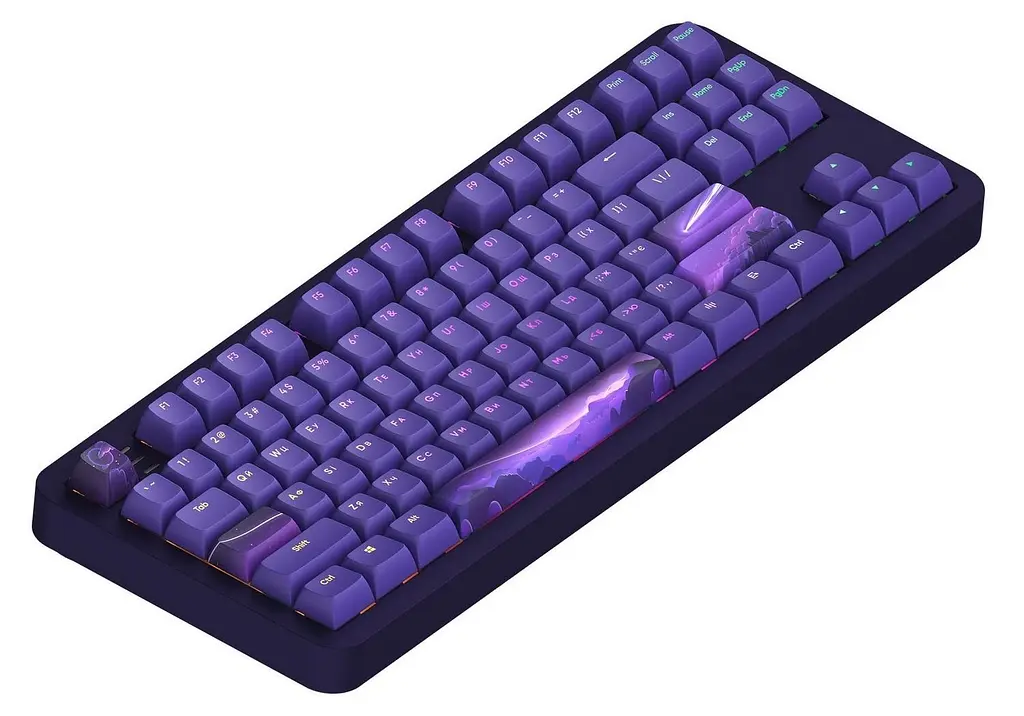 Клавіатура Dark Project ALU87 Celestial Violet (DPKB_CELESTIAL_87_ANSI_UA) - фото 3
