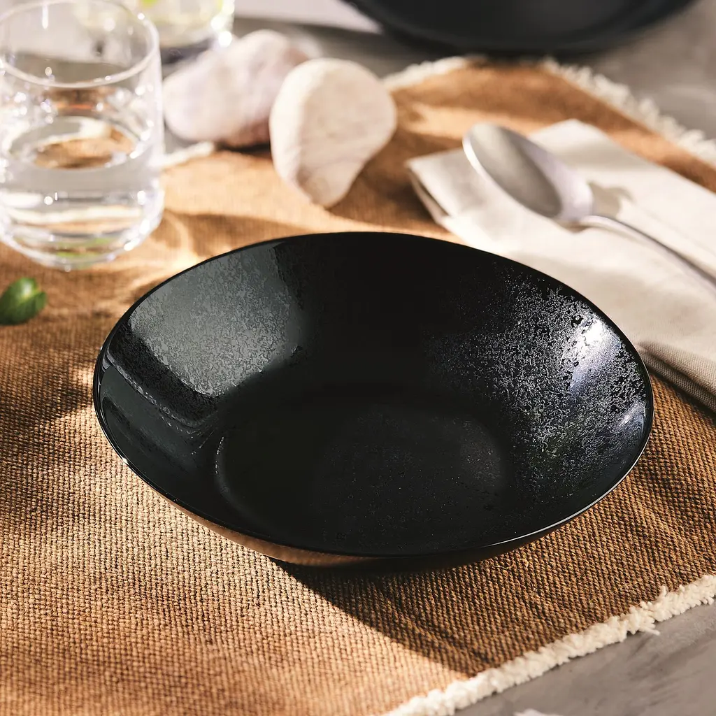 Тарелка суповая Luminarc Diana 20 см Black (V0123) - фото 9