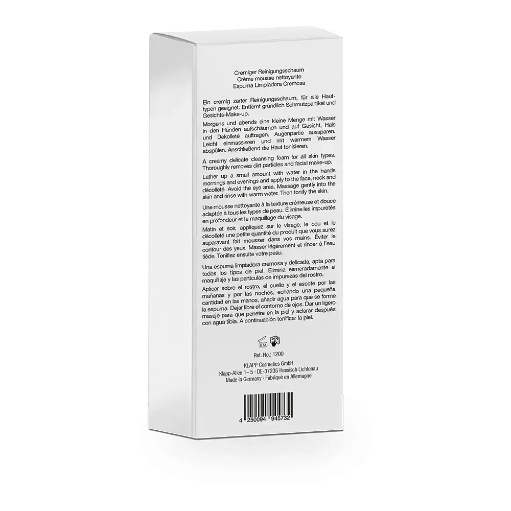 Крем пінка Klapp Clean & Active Cleansing Cream Foam 100 мл - фото 3