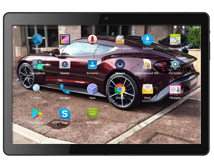 Планшет телефон Hoozo X1001 Full HD 32Gb LTE Jet Black + Чохол-книжка + Карта пам'яті 64GB - фото 8