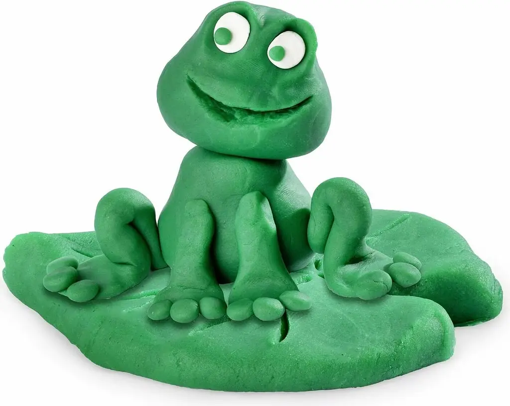 М'який пластилін Staedtler Play Dough Basic 4 кольори по 130 г набір для ліплення дітей від 3 років (SKU-283) - фото 5