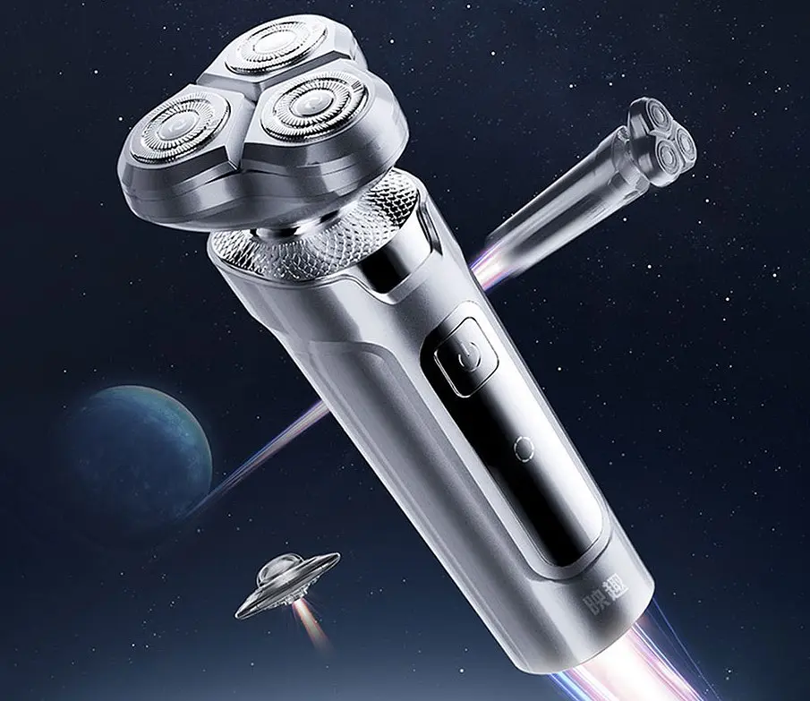 Електробритва Enchen Rotary Shaver X2 сріблястий - фото 3