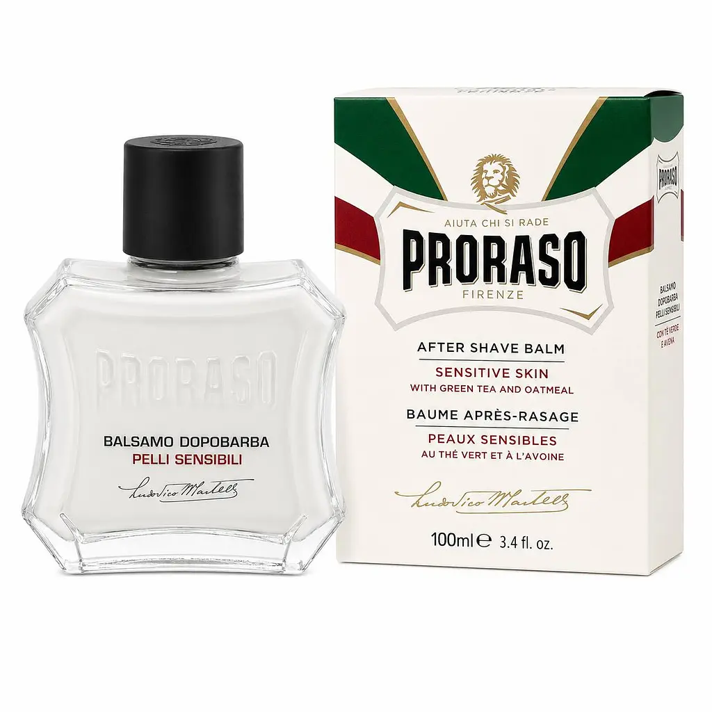 Бальзам після гоління Proraso After shave Balm Sensitive Green Tea 100 мл