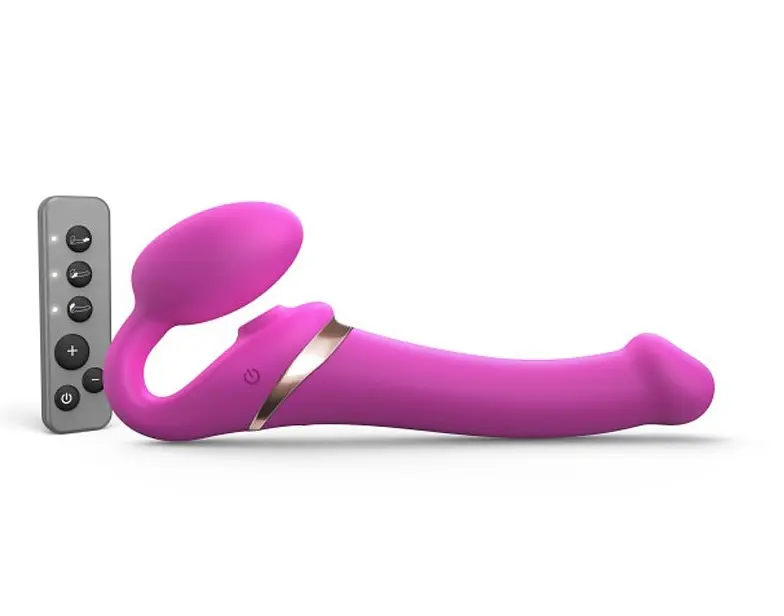 Безремінний страпон Strap-On-Me Multi Orgasm - M, 15,2 см