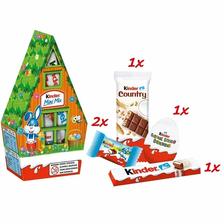 Великдень набір Kinder Mini Mix 76g - фото 2