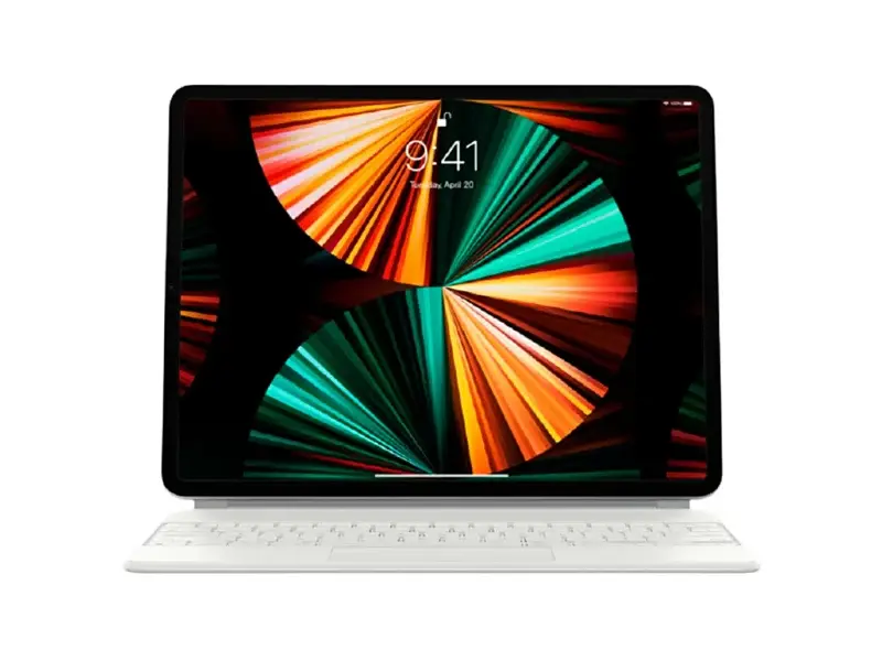 Чохол-клавіатура для планшета Apple Magic Keyboard for iPad Pro 12.9 5th gen. - White (MJQL3) - фото 2